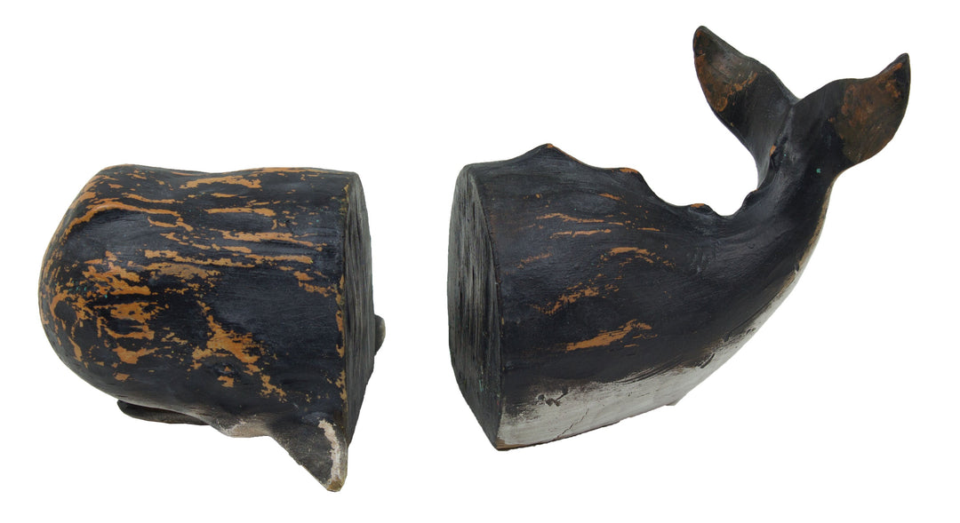 Distressed Sperm Whale Bookends