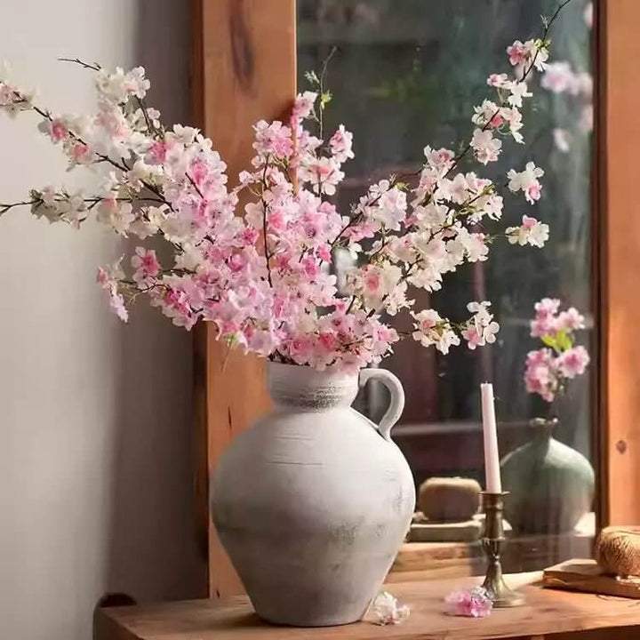 Blushing Cherry Blossom Branch 43.3" Tall