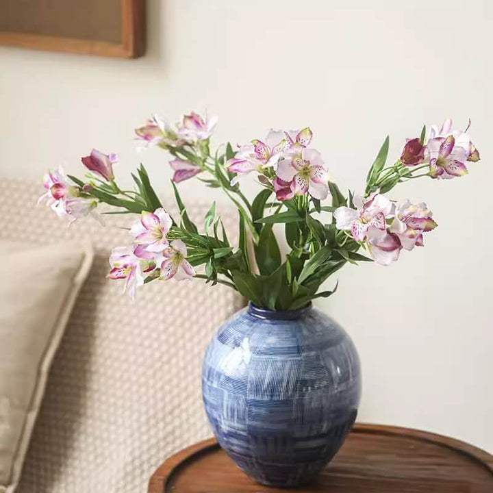 Artificial Peruvian Lily Stem 29.5" Tall