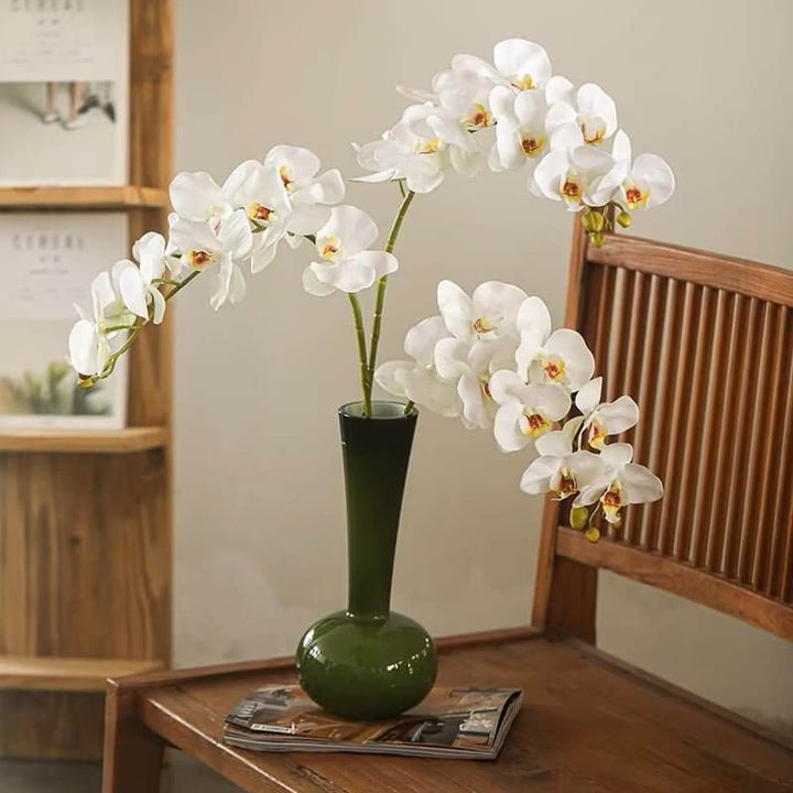 Real Touch Orchid Stem in Various Colors 35" Tall