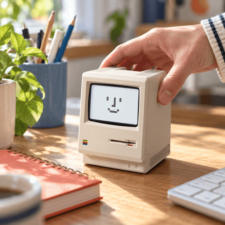 Maclock Retro Computer Alarm Clock
