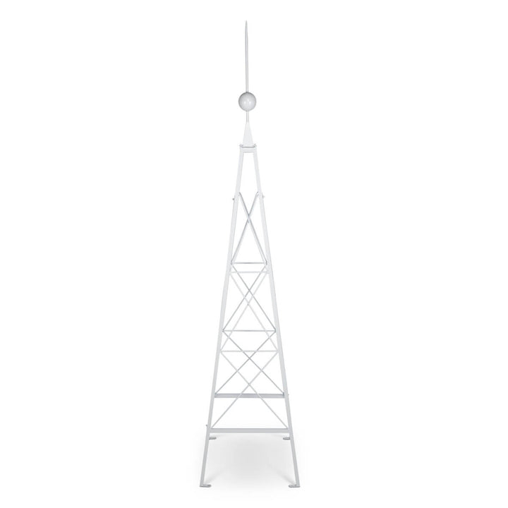 Metal Garden Trellis, Soft White
