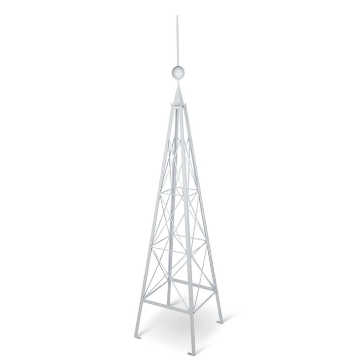 Metal Garden Trellis, Soft White