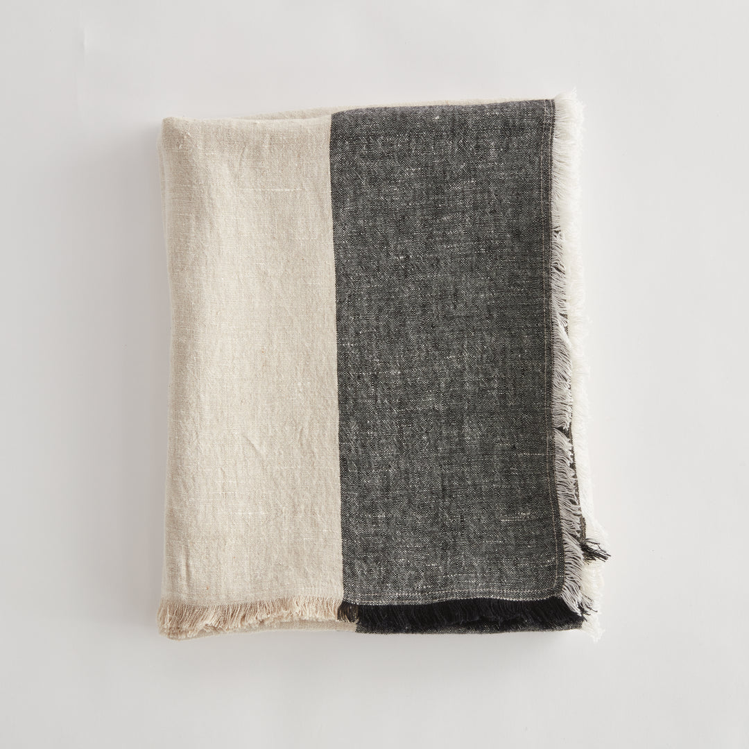 ANIKA EUROPEAN LINEN THROW
