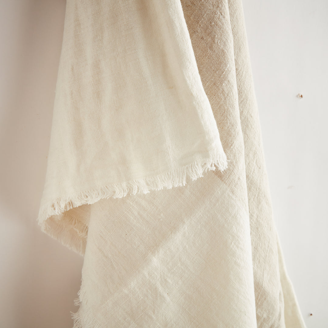 ANIKA EUROPEAN LINEN THROW