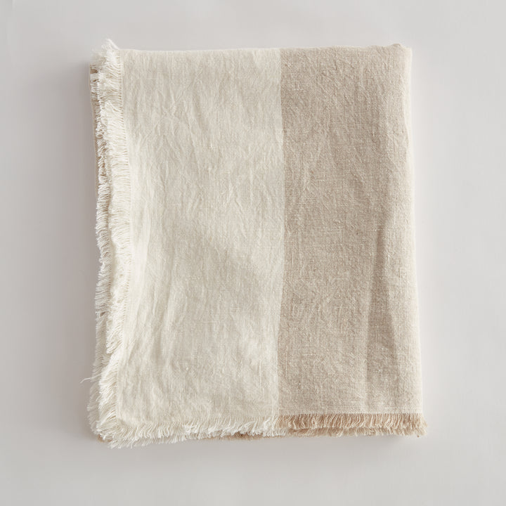 ANIKA EUROPEAN LINEN THROW