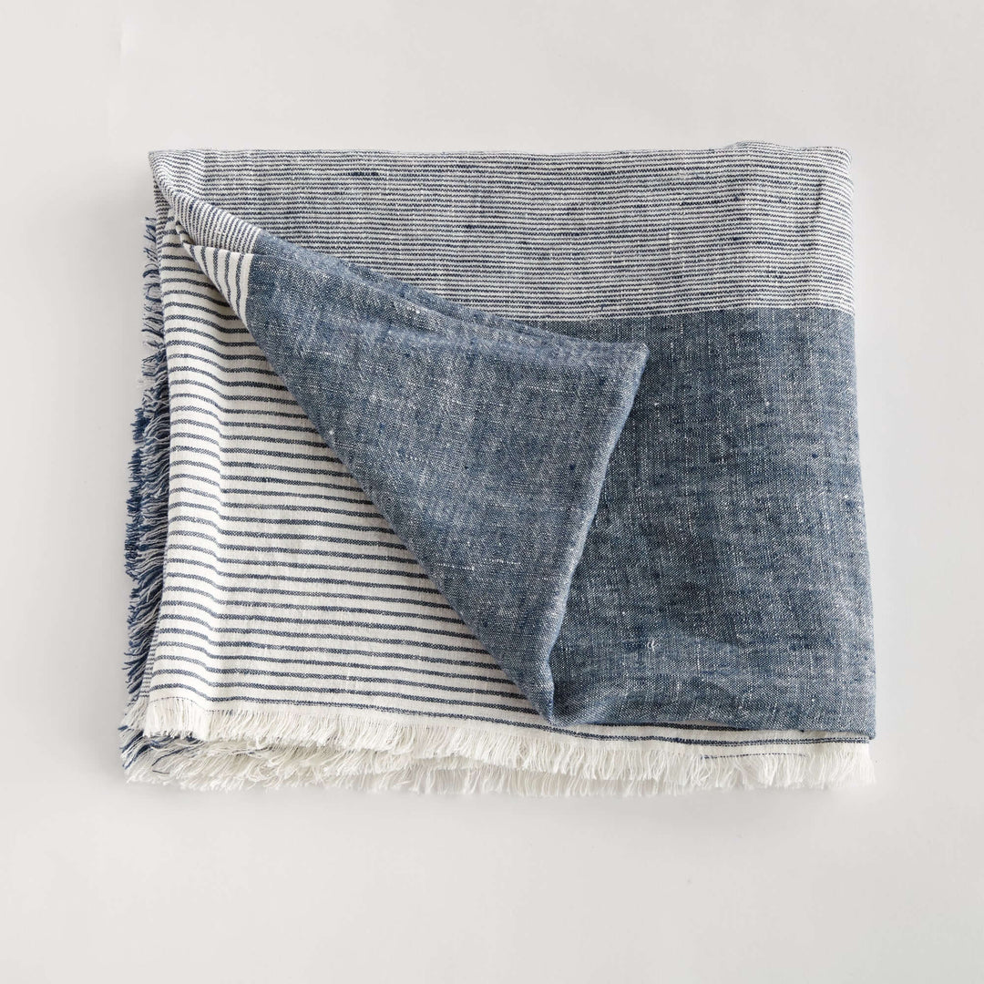 LEON EUROPEAN LINEN THROW