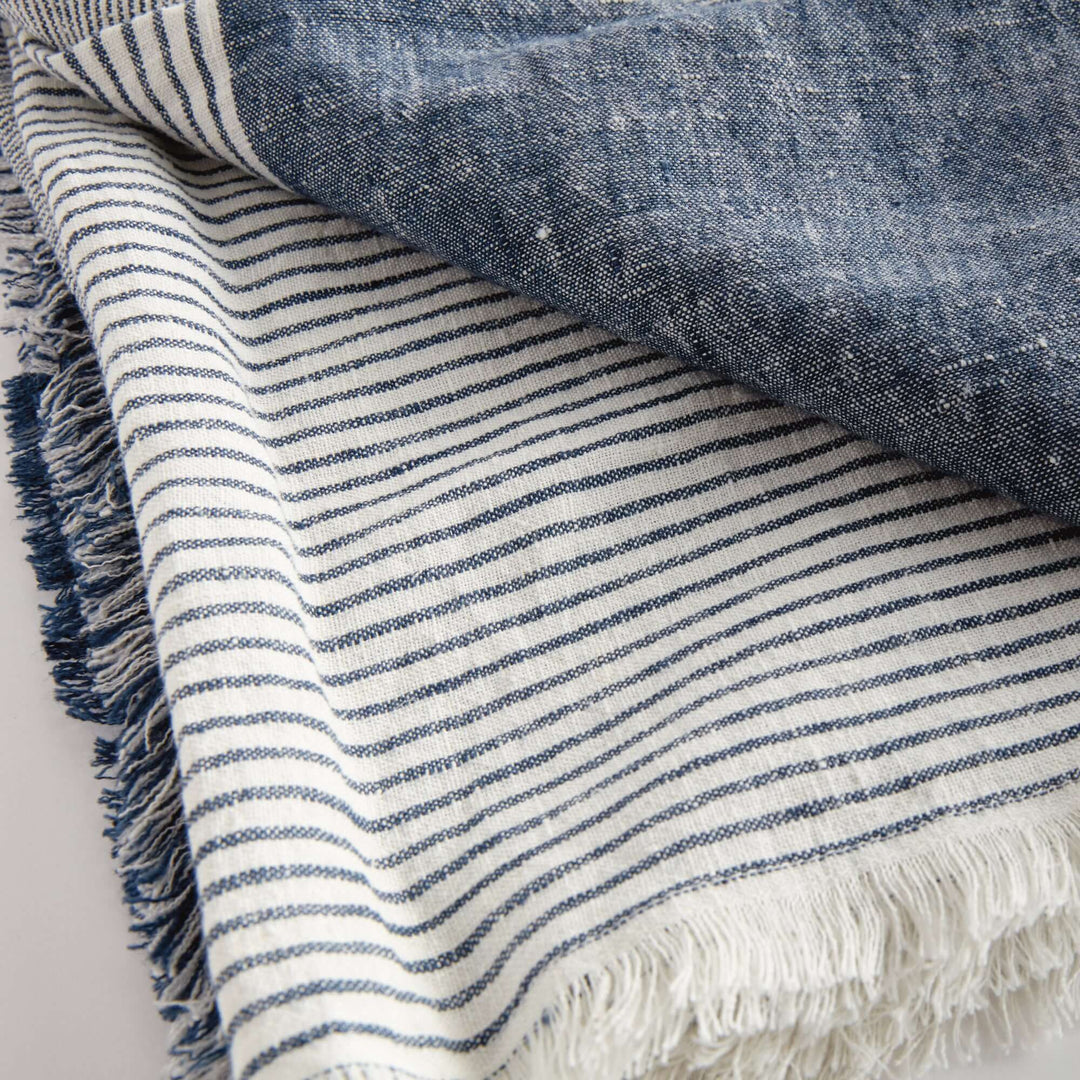 LEON EUROPEAN LINEN THROW