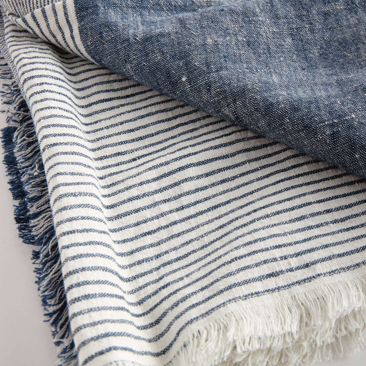 LEON EUROPEAN LINEN THROW