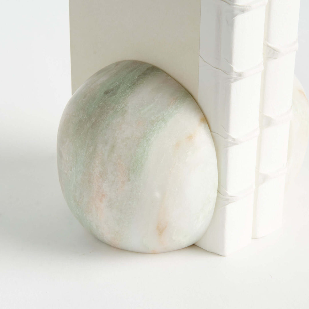 JOCELYN MARBLE BOOKENDS ST/2