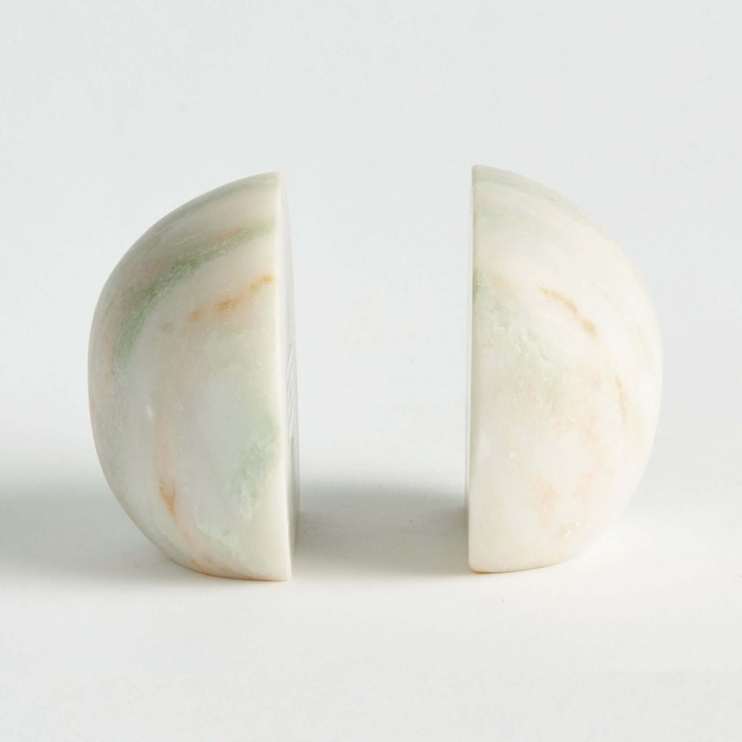 JOCELYN MARBLE BOOKENDS ST/2