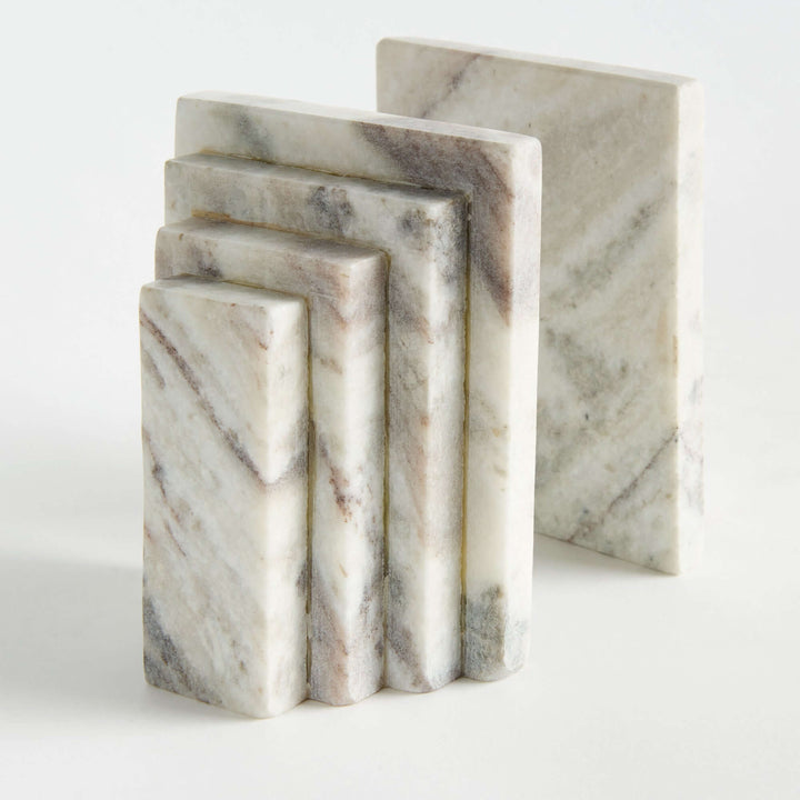 JAQUELINE MARBLE BOOKENDS, SET OF 2 supplier photograph 3