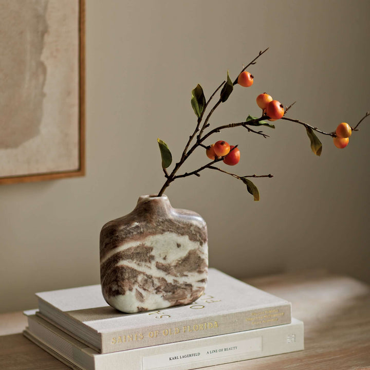 JAQUELINE MARBLE VASE – Napa product photograph 5