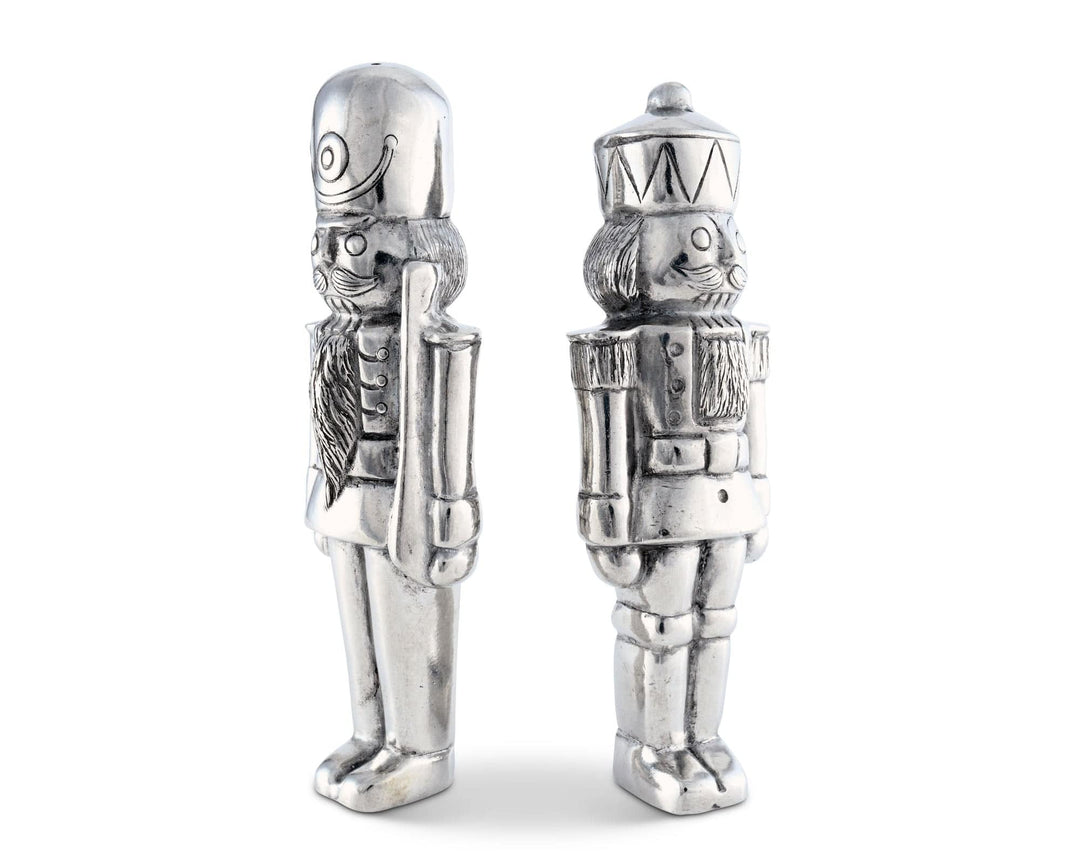 Nutcracker Salt and Pepper Set in Handcrafted Pewter