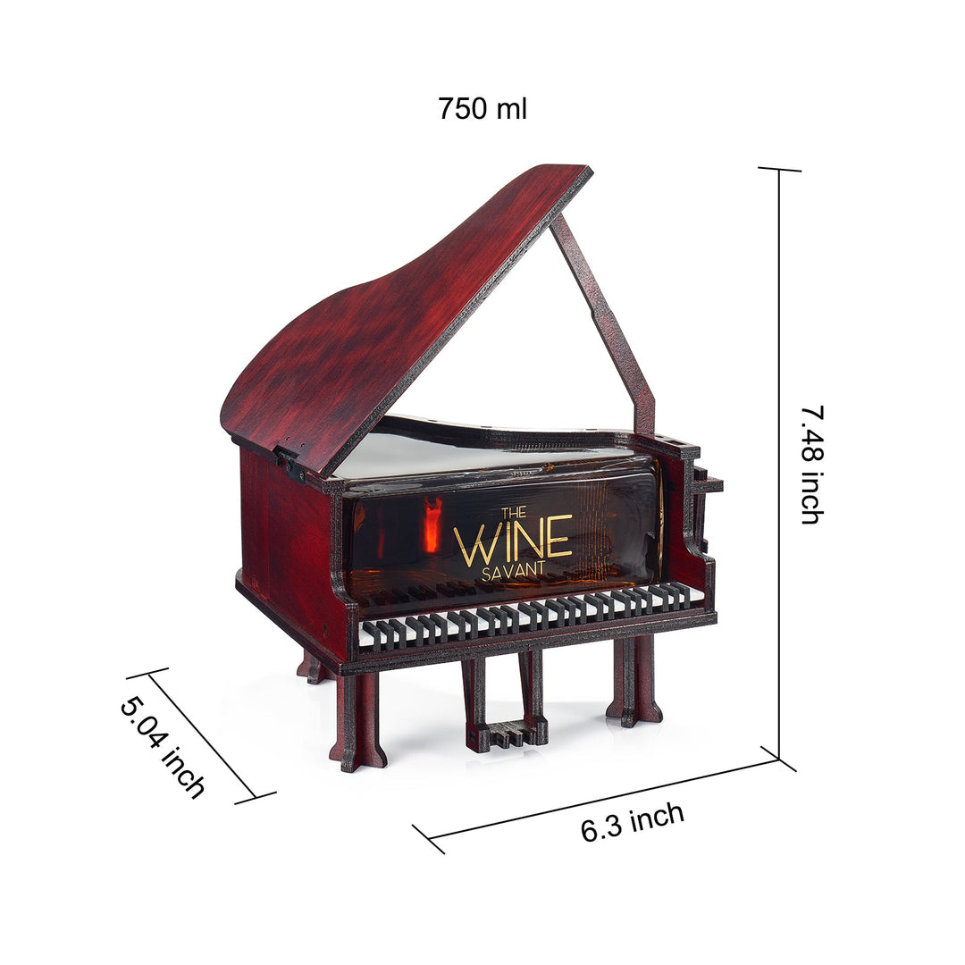 Piano Shaped Whiskey Wine Decanter