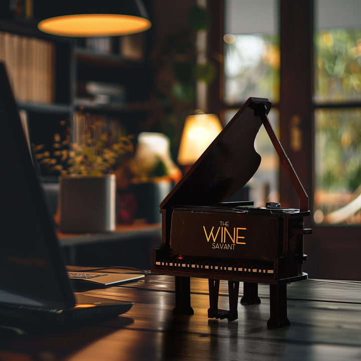 Piano Shaped Whiskey Wine Decanter