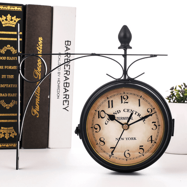 Grand Central Station Double-Sided Wall Clock