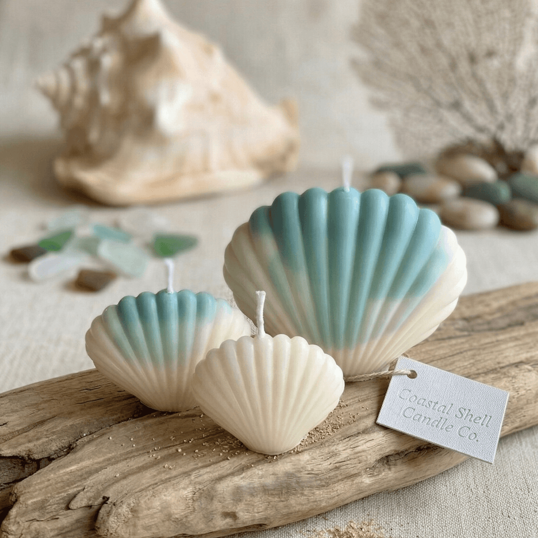 Scallop Shell Soy Wax Candle