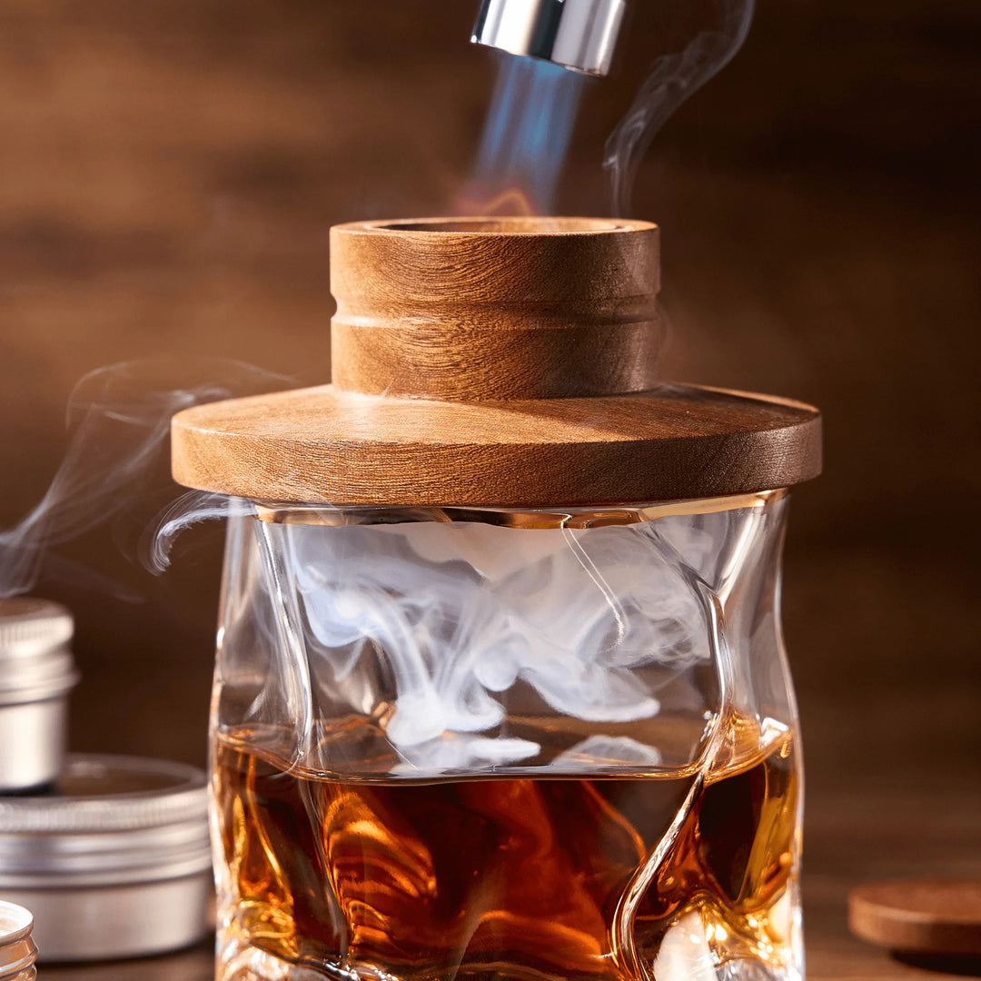 Whisky & Cocktail Smoker Kit with Torch
