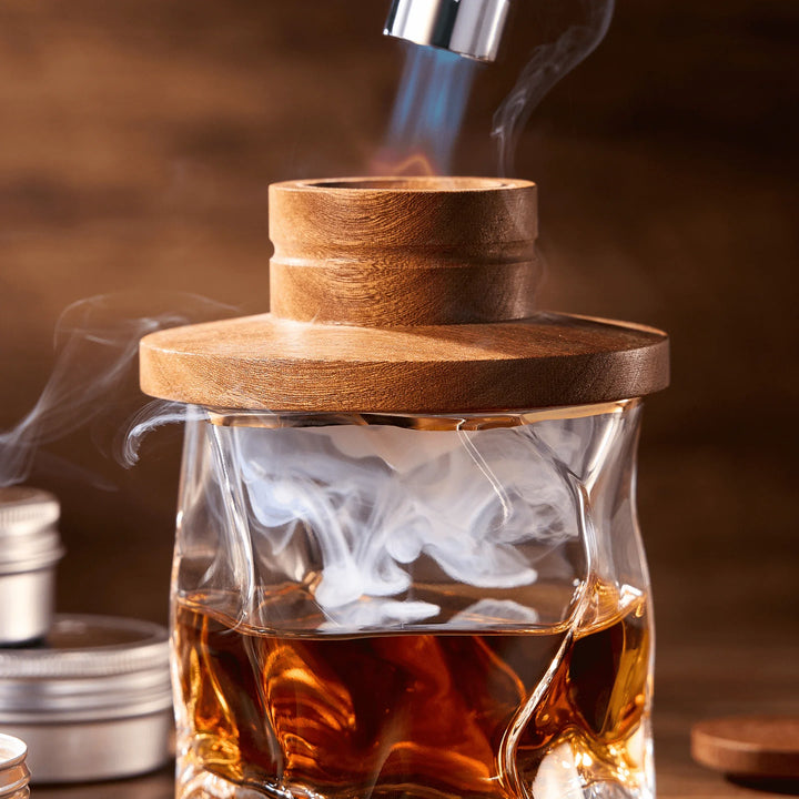 Whisky & Cocktail Smoker Kit with Torch