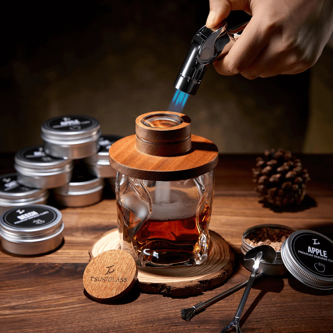 Whisky & Cocktail Smoker Kit with Torch