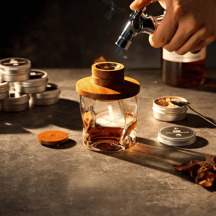 Whisky & Cocktail Smoker Kit with Torch