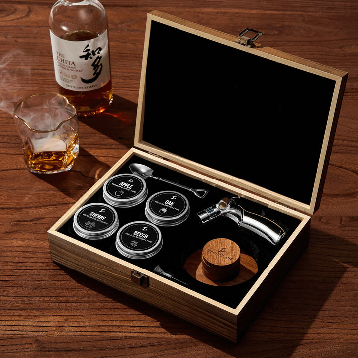 Whisky & Cocktail Smoker Kit with Torch