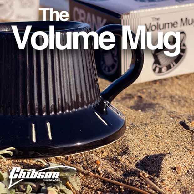 Guitar Volume Knob Ceramic Mug