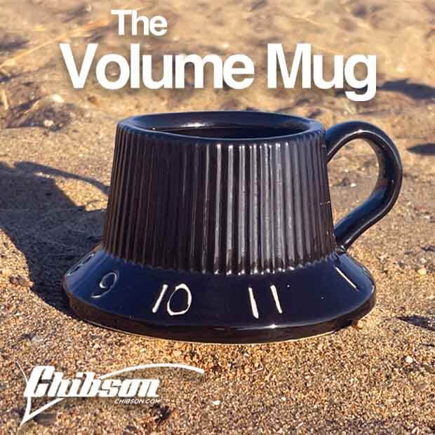 Guitar Volume Knob Ceramic Mug