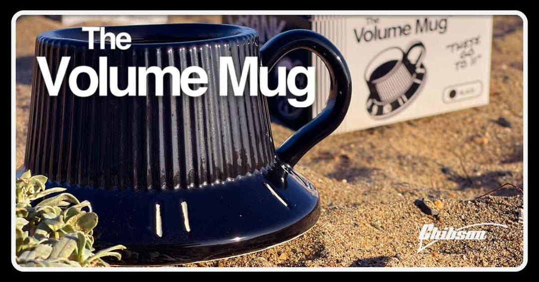 Guitar Volume Knob Ceramic Mug
