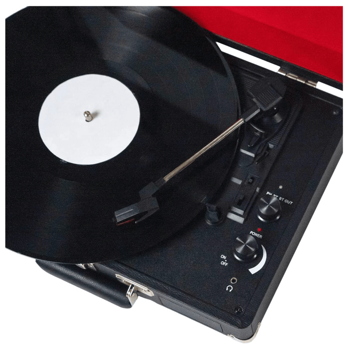 Victor Metro Portable Suitcase Turntable with Dual Bluetooth
