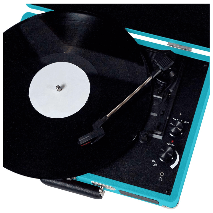 Victor Metro Portable Suitcase Turntable with Dual Bluetooth