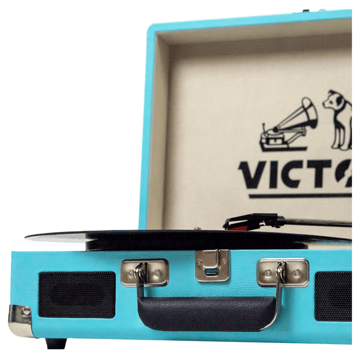 Victor Metro Portable Suitcase Turntable with Dual Bluetooth