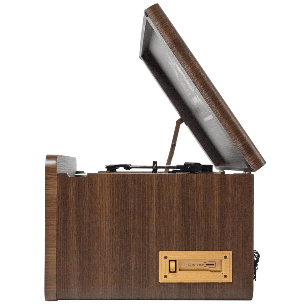 Victor Monument Wood Turntable & 8-in-1 Music Center