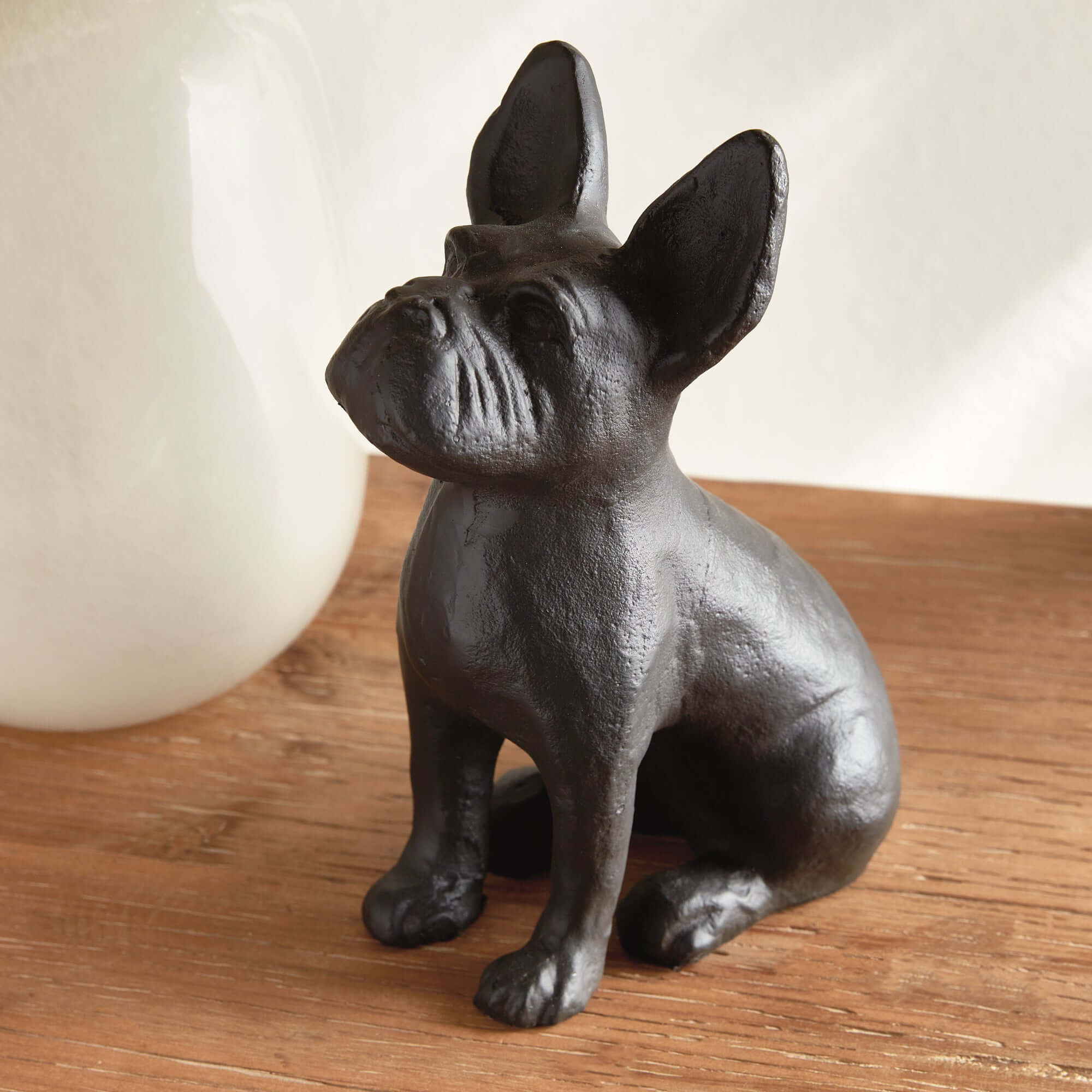 Vintage Metal French Bulldog Sculpture – Vintage Shopper