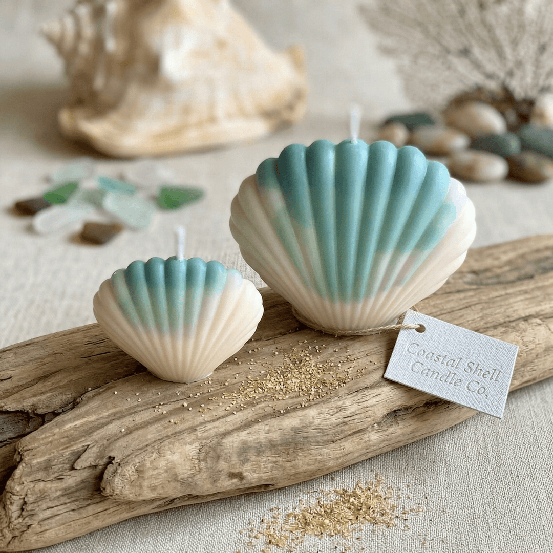 Scallop Shell Soy Wax Candle