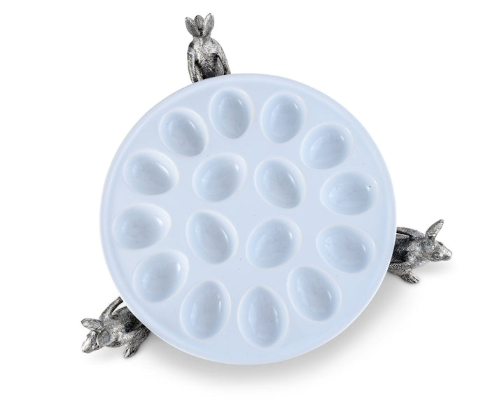 Whimsical Rabbit Deviled Egg Platter