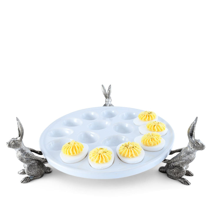 Whimsical Rabbit Deviled Egg Platter