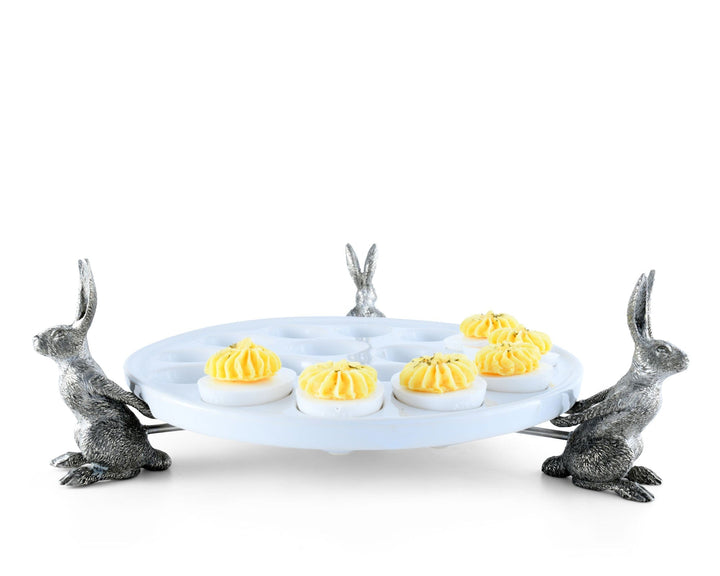Whimsical Rabbit Deviled Egg Platter