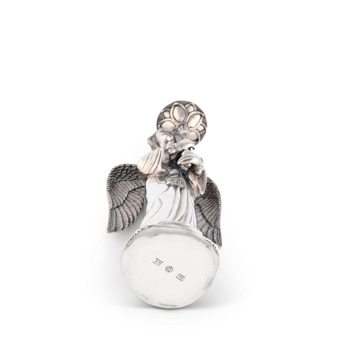 Pewter Angel Candlestick - Tall