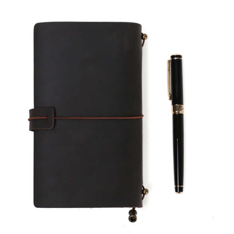 Refillable Full-Grain Leather Journal