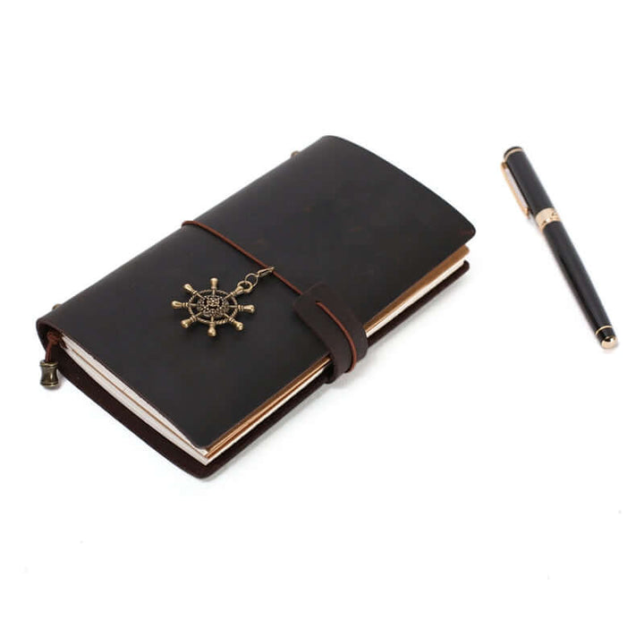 Refillable Full-Grain Leather Journal