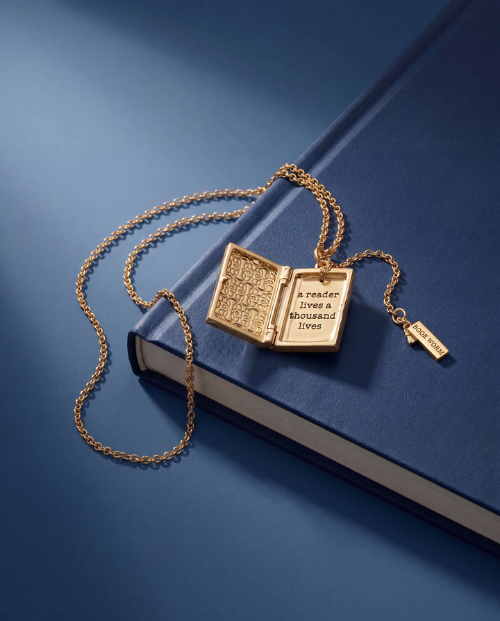 Once Upon a Time Book Locket Necklace
