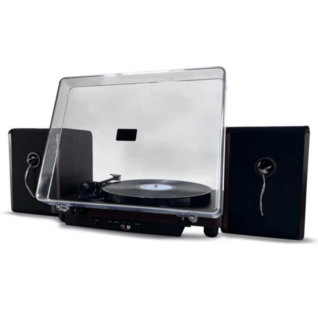 Victor Lincoln 3-Speed Bluetooth Turntable with Speakers