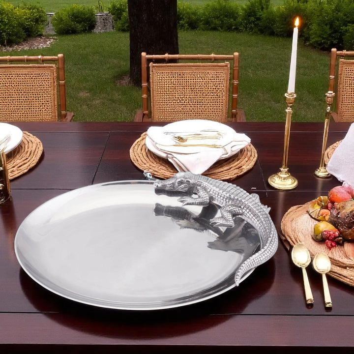 Alligator Oval Platter