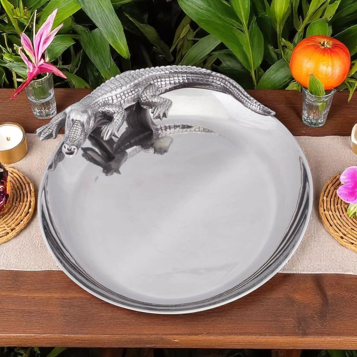 Alligator Oval Platter