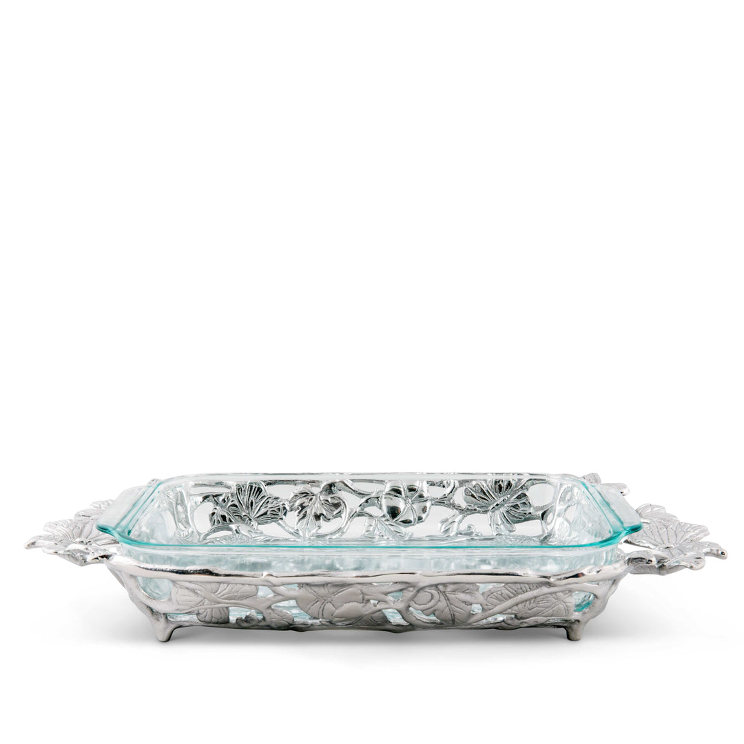 Butterfly Pyrex Holder 3qt