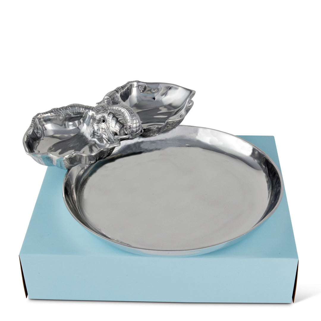 Elephant 14 Round Chip & Dip