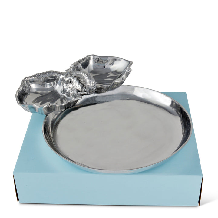Elephant 14 Round Chip & Dip
