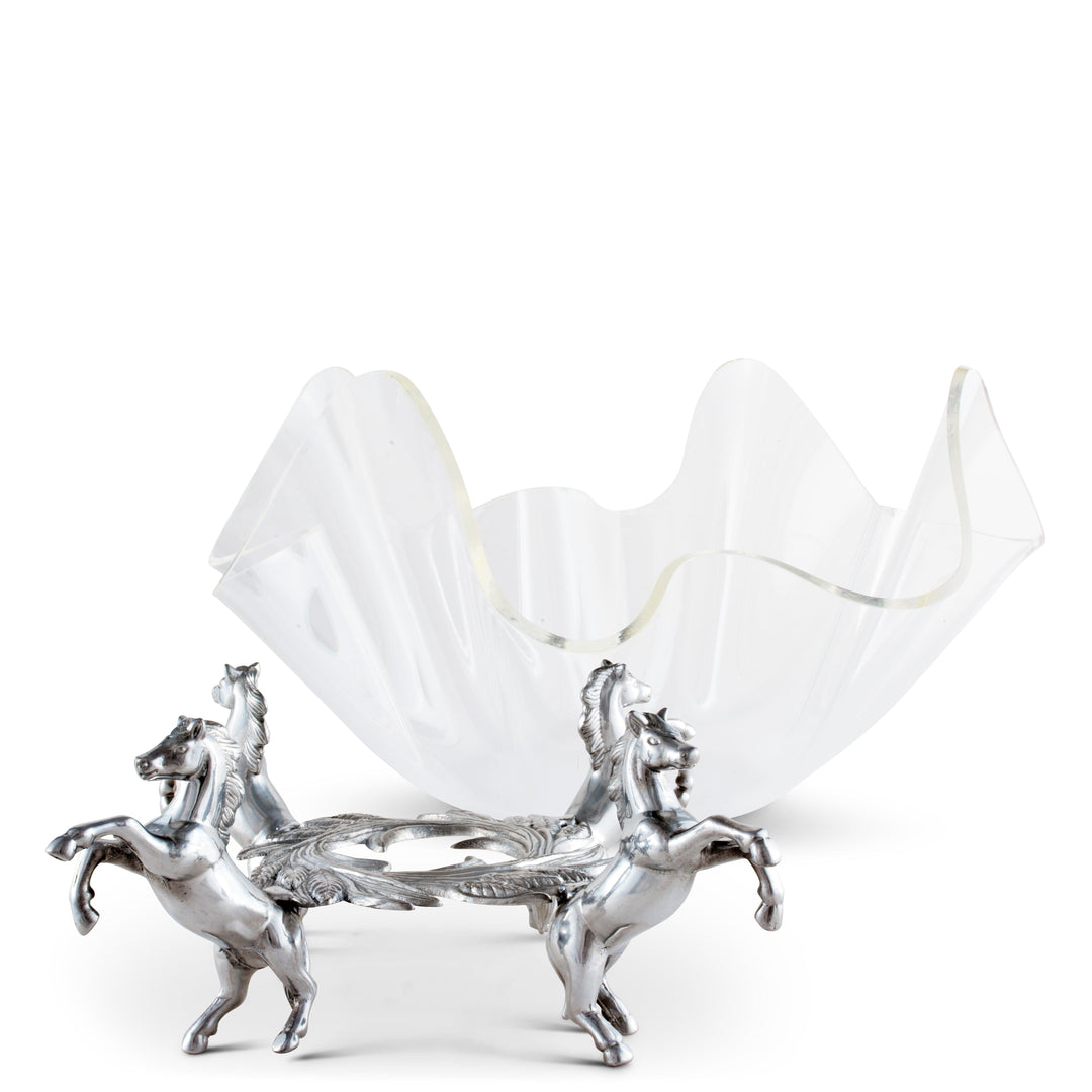 Horse Stand Acrylic Bowl 11